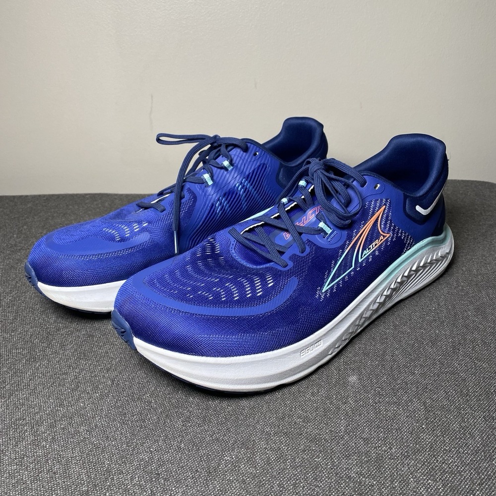 Altra Paradigm 7 Men's Size 13 Running Shoes Blue NO INSOLES ALOA82C5440